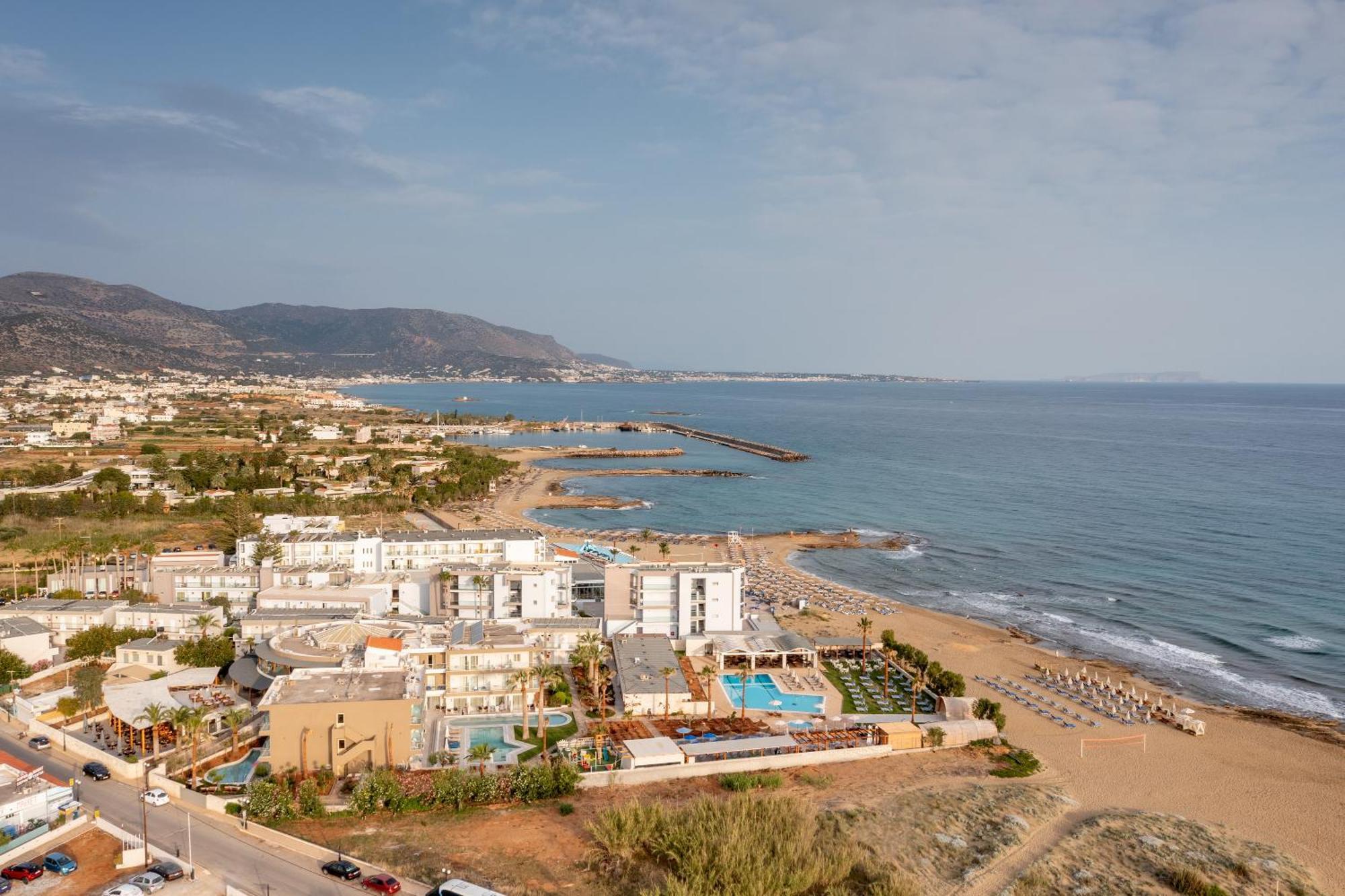Malia Bay Beach Hotel & Bungalows Екстериор снимка