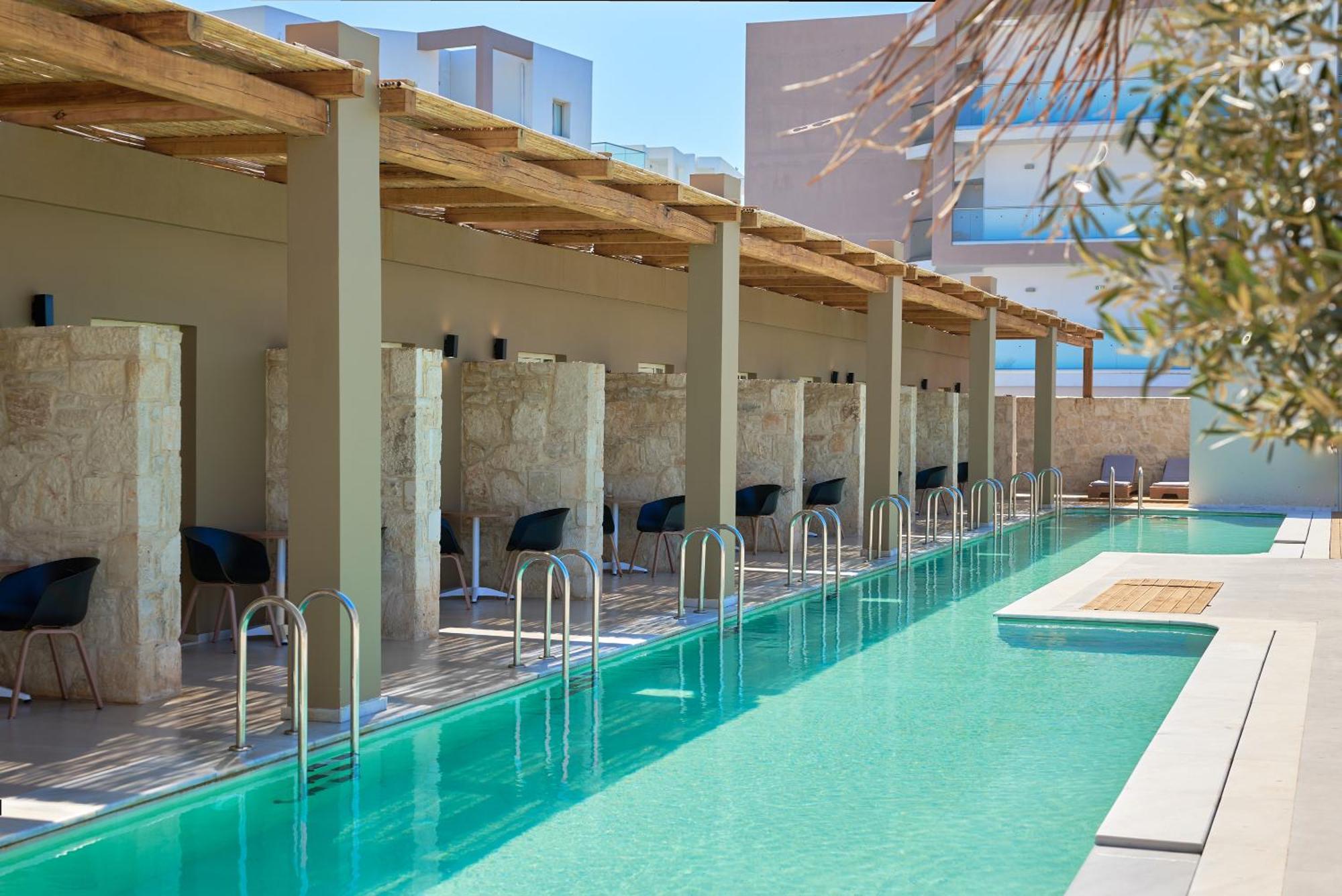 Malia Bay Beach Hotel & Bungalows Екстериор снимка